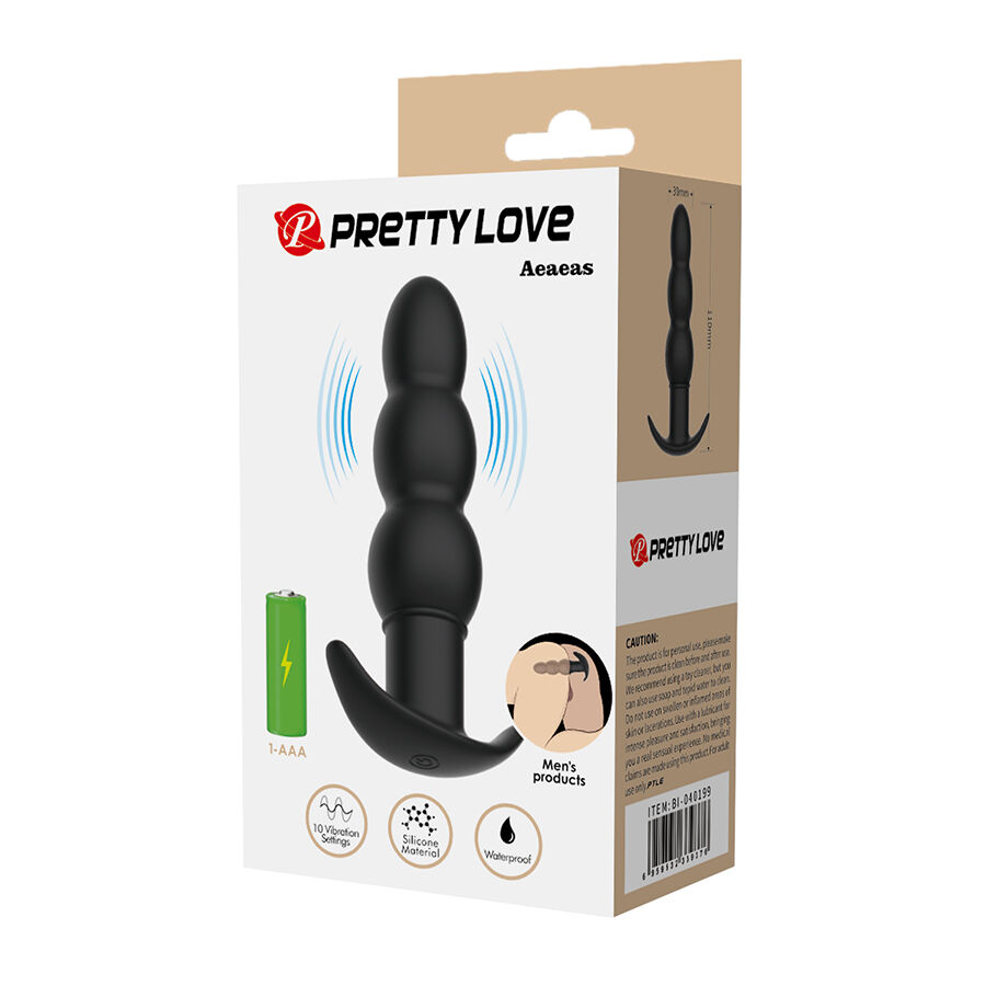 Anal Toys-Aeaeas Plug anale Vibratore-Silicone, 10 velocità, Silenziosi 5 Anal Toys-Aeaeas Plug anale Vibratore-Silicone, 10 velocità, Silenziosi — PRETTY LOVE · Giocattoli anali (immagine 5)