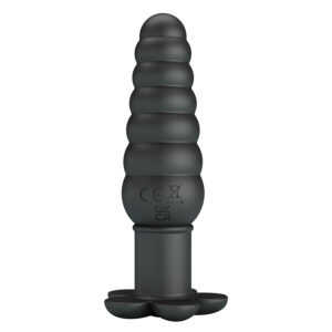 Anal Toys-Imron Plug anale Vibrante, 10 modalità, Nero-Silicone, 10 — PRETTY LOVE · Giocattoli anali (immagine 7)