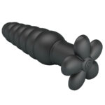 Anal Toys-Imron Plug anale Vibrante, 10 modalità, Nero-Silicone, 10 — PRETTY LOVE · Giocattoli anali