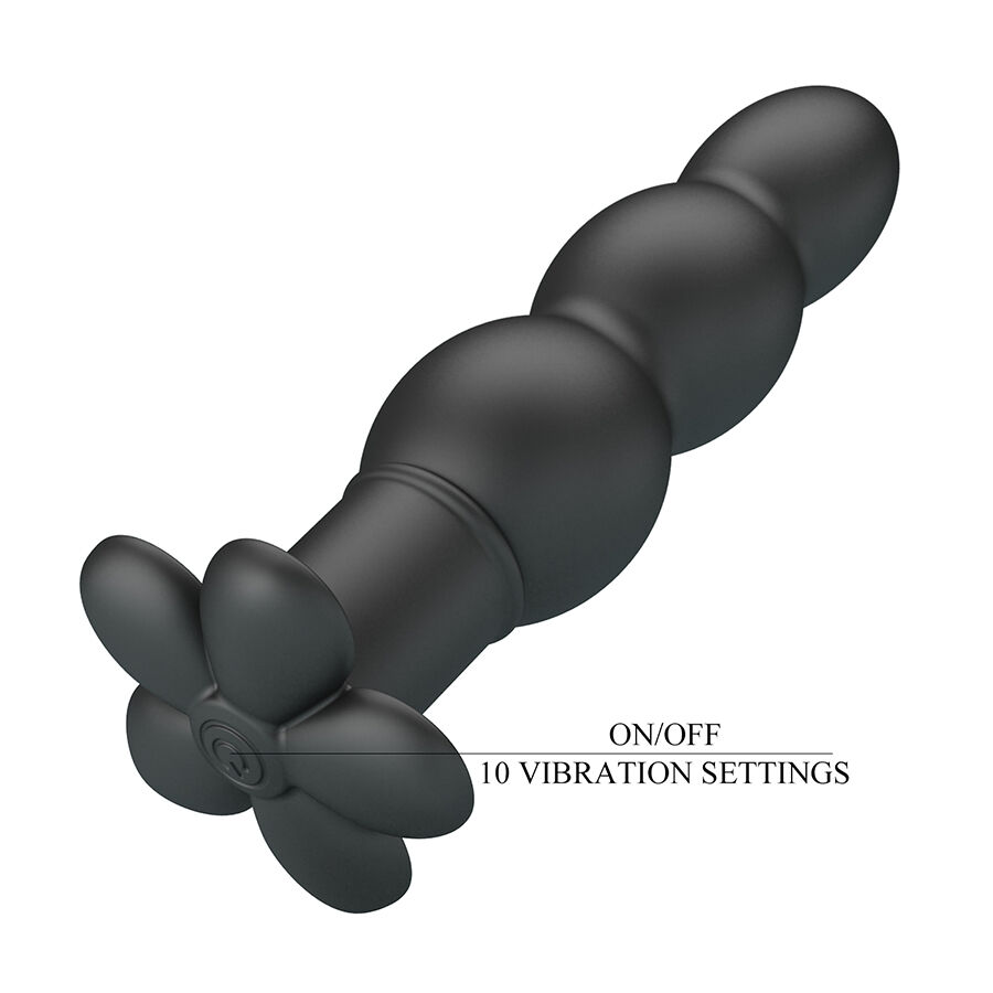 Anal Toys-Pretty Love Jadier Plug anale Vibrante, Nero-Silicone 4 Anal Toys-Pretty Love Jadier Plug anale Vibrante, Nero-Silicone · Giocattoli anali (imaginea 4)