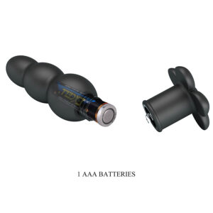 Anal Toys-Pretty Love Jadier Plug anale Vibrante, Nero-Silicone 15 Anal Toys-Pretty Love Jadier Plug anale Vibrante, Nero-Silicone · Giocattoli anali (imaginea 6)