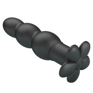 Anal Toys-Pretty Love Jadier Plug anale Vibrante, Nero-Silicone · Giocattoli anali
