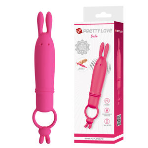 For Him-Delia Rabbit Vibratore con Anello di Resistenza-Silicone, 10 18 For Him-Delia Rabbit Vibratore con Anello di Resistenza-Silicone, 10 — PRETTY LOVE · Vibratori (imaginea 9)