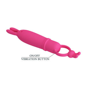 For Him-Delia Rabbit Vibratore con Anello di Resistenza-Silicone, 10 13 For Him-Delia Rabbit Vibratore con Anello di Resistenza-Silicone, 10 — PRETTY LOVE · Vibratori (imaginea 4)