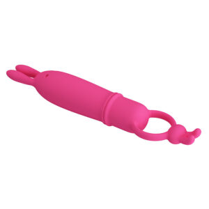 For Him-Delia Rabbit Vibratore con Anello di Resistenza-Silicone, 10 14 For Him-Delia Rabbit Vibratore con Anello di Resistenza-Silicone, 10 — PRETTY LOVE · Vibratori (imaginea 5)