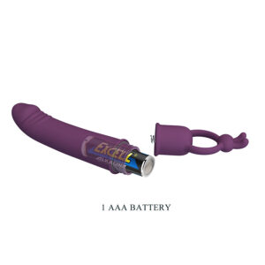 For Him-Cora Vibratore a forma di pene con anello — PRETTY LOVE · Vibratori (immagine 6)