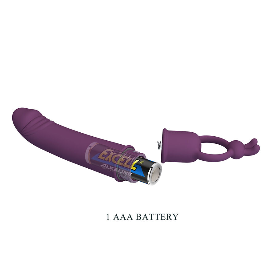 For Him-Cora Vibratore a forma di pene con anello — PRETTY LOVE · Vibratori (immagine 6)