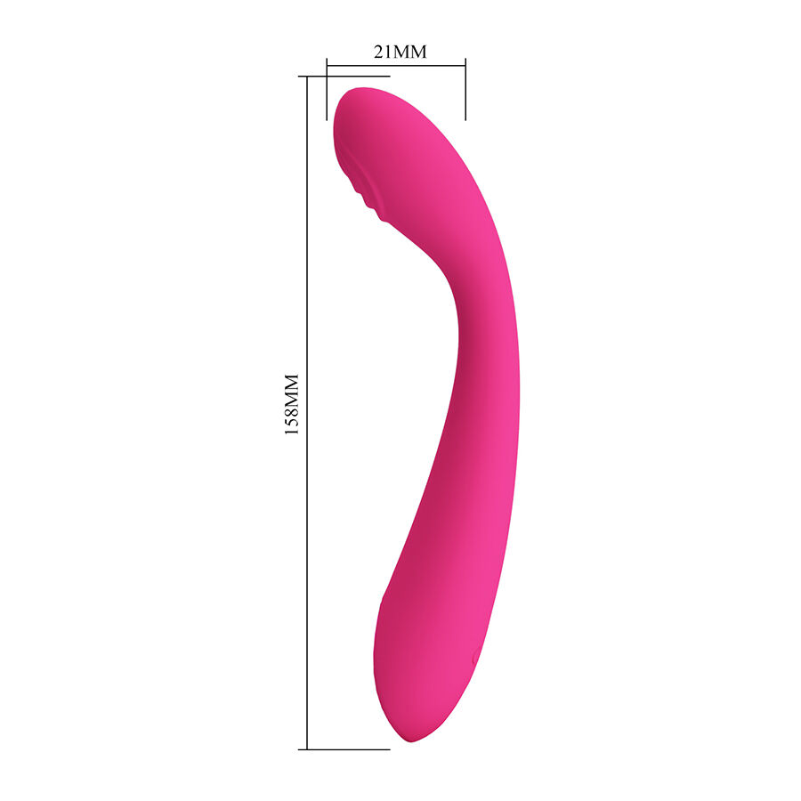 High Tech-Jessica High Power Vibrator Rosa-Silicone, 10 velocità 2 High Tech-Jessica High Power Vibrator Rosa-Silicone, 10 velocità — PRETTY LOVE · Vibratori (imaginea 2)