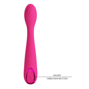 High Tech-Jessica High Power Vibrator Rosa-Silicone, 10 velocità — PRETTY LOVE · Vibratori (imaginea 6)