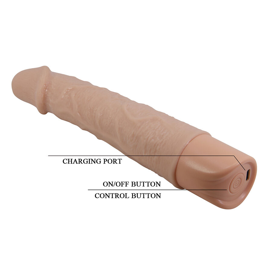 Fun Toys-Leander Vibratore Realistico Flessibile, Usb-c — PRETTY LOVE · Vibratori (imaginea 4)