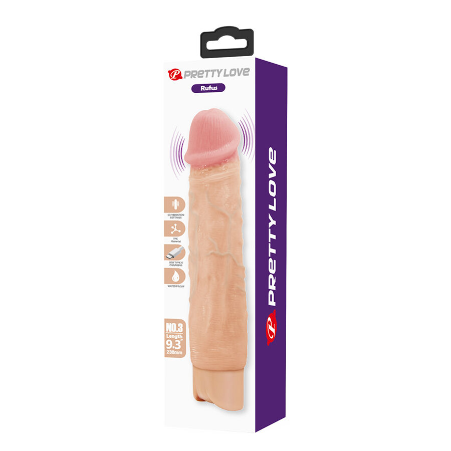 Fun Toys-Rufus Vibratore Realistico Flessibile, Ricaricabile Usb-c-10 5 Fun Toys-Rufus Vibratore Realistico Flessibile, Ricaricabile Usb-c-10 — PRETTY LOVE · Vibratori (imaginea 5)