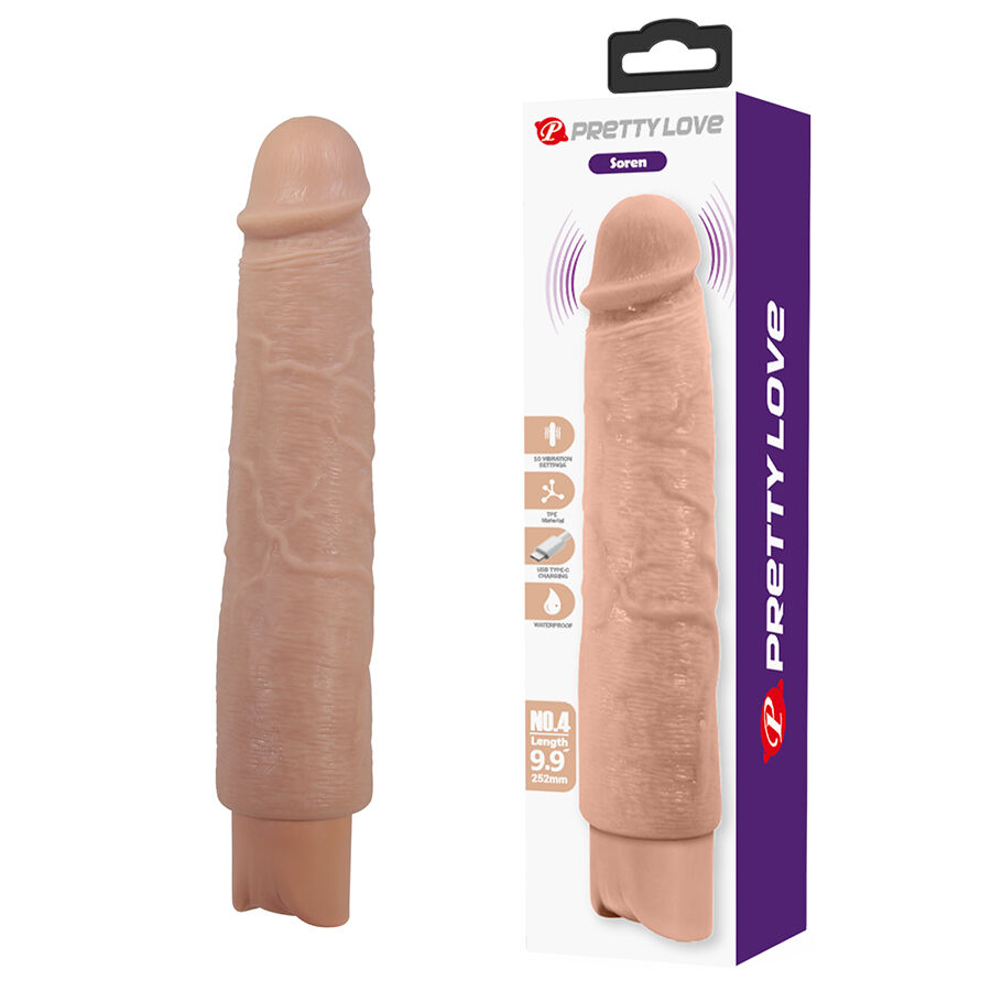 Fun Toys-Soren Vibrator Realist Flessibile-10 velocità, Ricaricabile 10 Fun Toys-Soren Vibrator Realist Flessibile-10 velocità, Ricaricabile — PRETTY LOVE · Vibratori (imaginea 10)