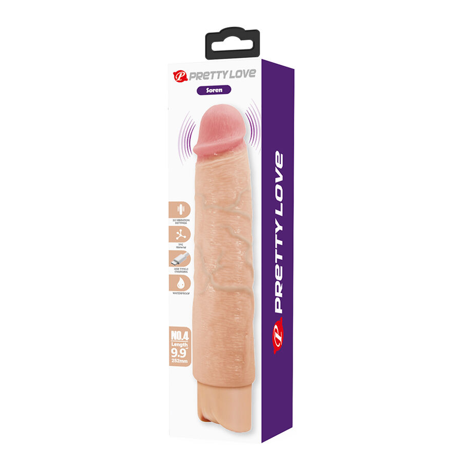 Fun Toys-Soren Vibrator Realist Flessibile-10 velocità, Ricaricabile 8 Fun Toys-Soren Vibrator Realist Flessibile-10 velocità, Ricaricabile — PRETTY LOVE · Vibratori (imaginea 8)