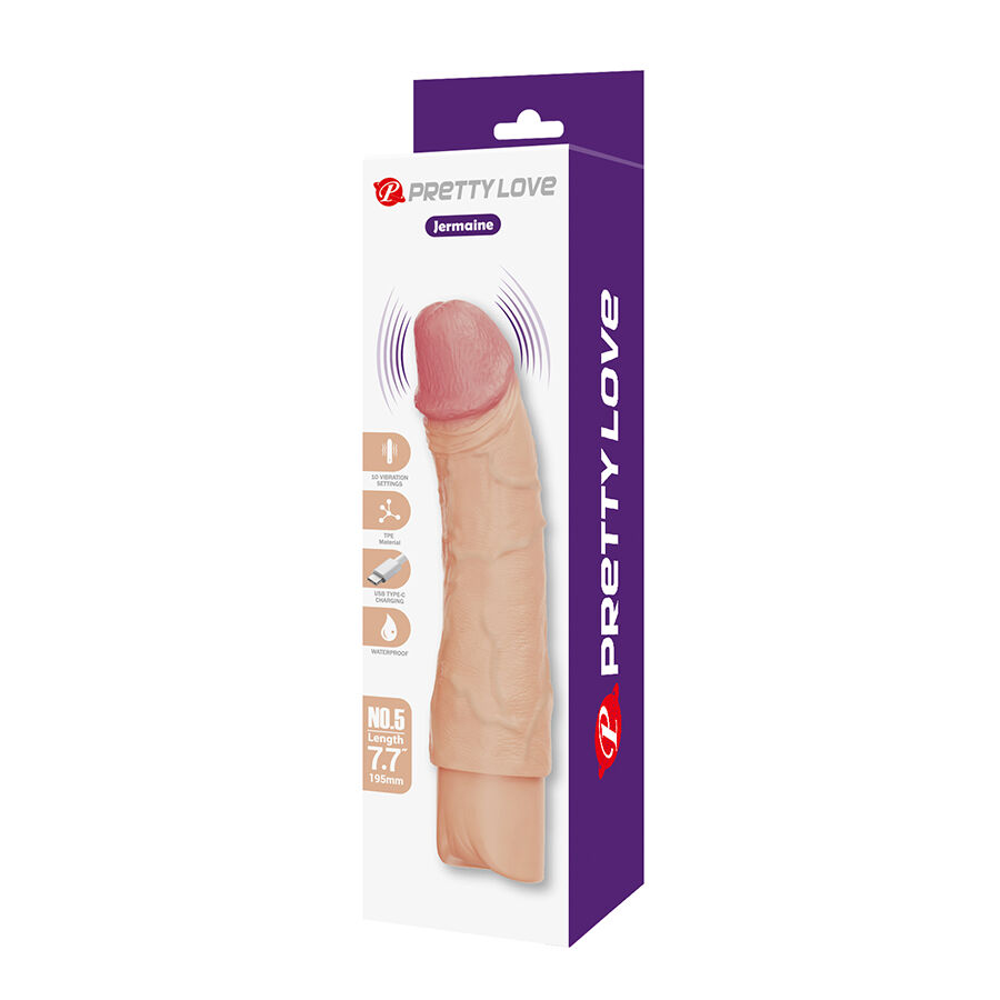 Fun Toys-Jermaine Vibrator Realist Flexible-10 velocità 9 Fun Toys-Jermaine Vibrator Realist Flexible-10 velocità — PRETTY LOVE · Vibratori (imaginea 9)