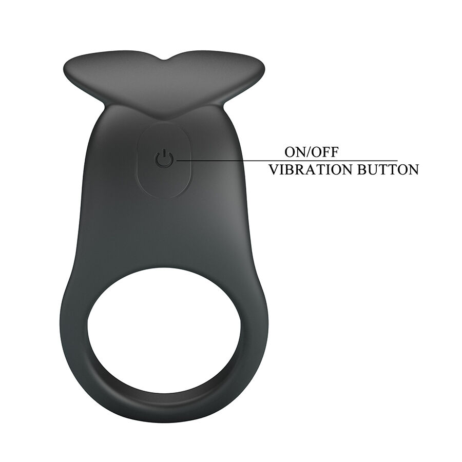 For Him-Carlton Anello fallico con Stimolatore Clitorideo-10 velocità 4 For Him-Carlton Anello fallico con Stimolatore Clitorideo-10 velocità — PRETTY LOVE · Anelli & Guaine per pene (immagine 4)