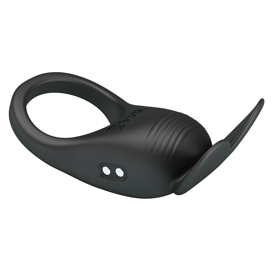 For Him-Carlton Anello fallico con Stimolatore Clitorideo-10 velocità 6 For Him-Carlton Anello fallico con Stimolatore Clitorideo-10 velocità — PRETTY LOVE · Anelli & Guaine per pene (immagine 6)