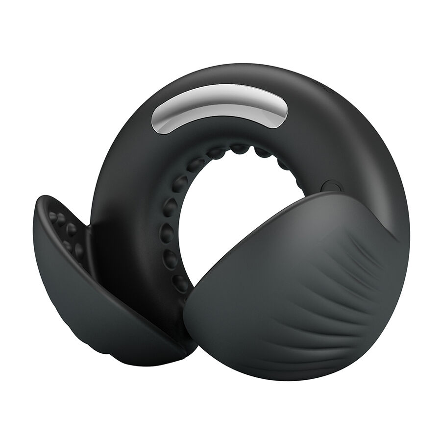 For Him-Quentin Anello Dual per Pene con Stimolatore 3 For Him-Quentin Anello Dual per Pene con Stimolatore — PRETTY LOVE · Anelli & Guaine per pene (imaginea 3)