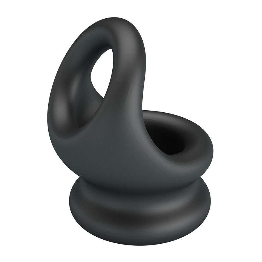 Crazy Bull-Oberon Anello Supporto per Pene e Testicoli-Silicone 1 Crazy Bull-Oberon Anello Supporto per Pene e Testicoli-Silicone · Anelli & Guaine per pene