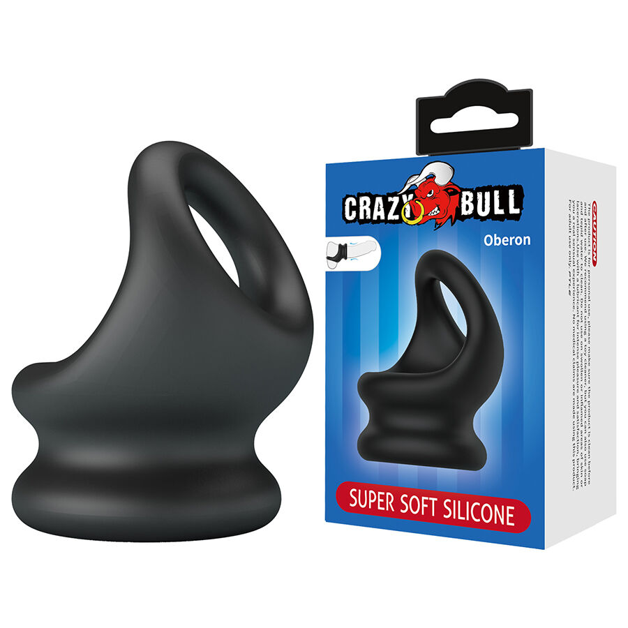 Crazy Bull-Oberon Anello Supporto per Pene e Testicoli-Silicone 6 Crazy Bull-Oberon Anello Supporto per Pene e Testicoli-Silicone · Anelli & Guaine per pene (imaginea 6)