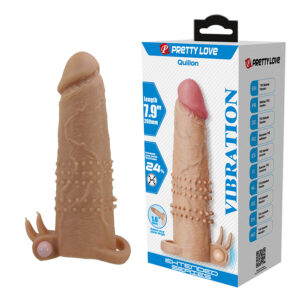 For Him-Quillon Guaina Pene con Stimolatore Clitorideo — PRETTY LOVE · Anelli & Guaine per pene (imaginea 7)