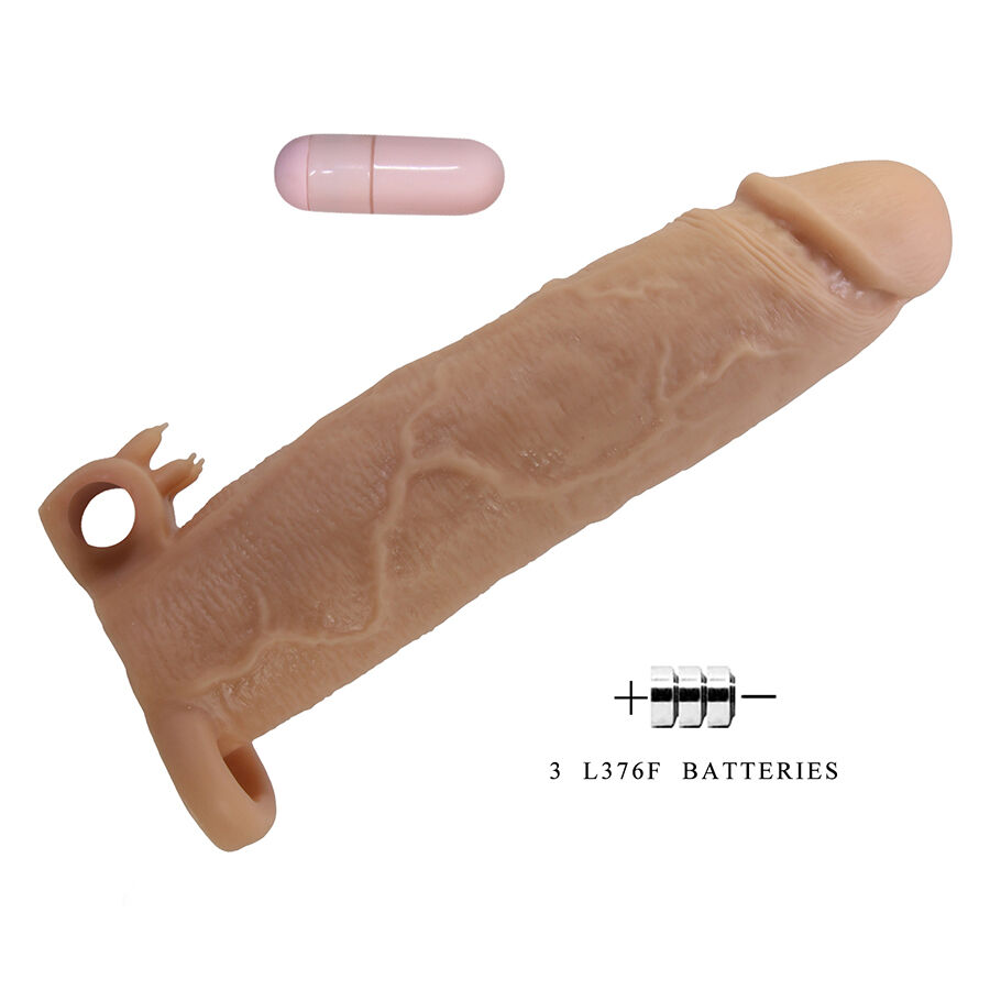 For Him-Xerxes Guaina per pene con stimolatore clitorideo e 2 For Him-Xerxes Guaina per pene con stimolatore clitorideo e — PRETTY LOVE · Anelli & Guaine per pene (imaginea 2)