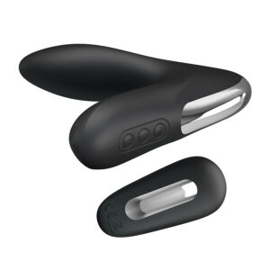 Mr Play-Massaggio Prostatico con Vibrazione e Telecomando-Silicone, 12 · Giocattoli anali (immagine 4)