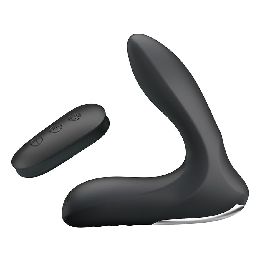 Mr Play-Massaggio Prostatico con Vibrazione e Telecomando-Silicone, 12 · Giocattoli anali (immagine 2)