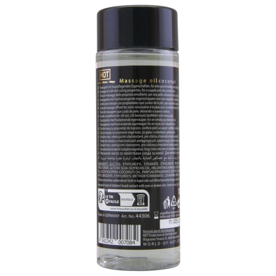 Hot-Olio da massaggio con cocco 100 ml · Massaggio erotico (immagine 2)