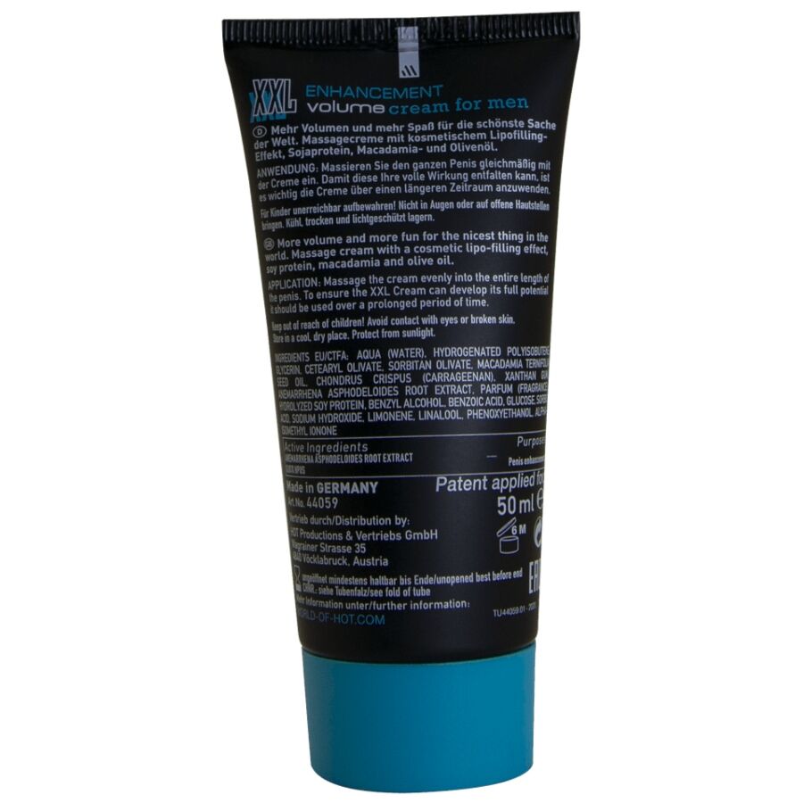 Hot-Crema da Massaggio XXL per Uomini 50 ml 2 Hot-Crema da Massaggio XXL per Uomini 50 ml · Afrodisiaci uomo (imaginea 2)