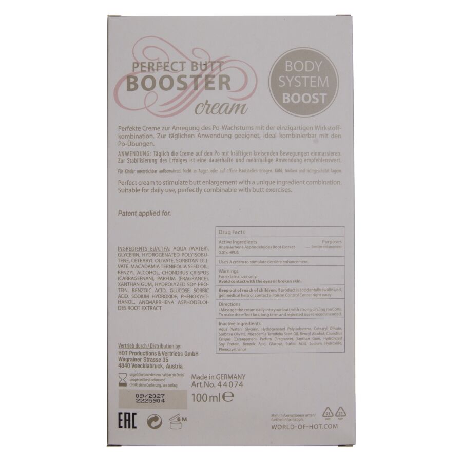 Hot-Crema Xxl Booty Booster 100 ml · Sesso orale & Corpo (imaginea 5)