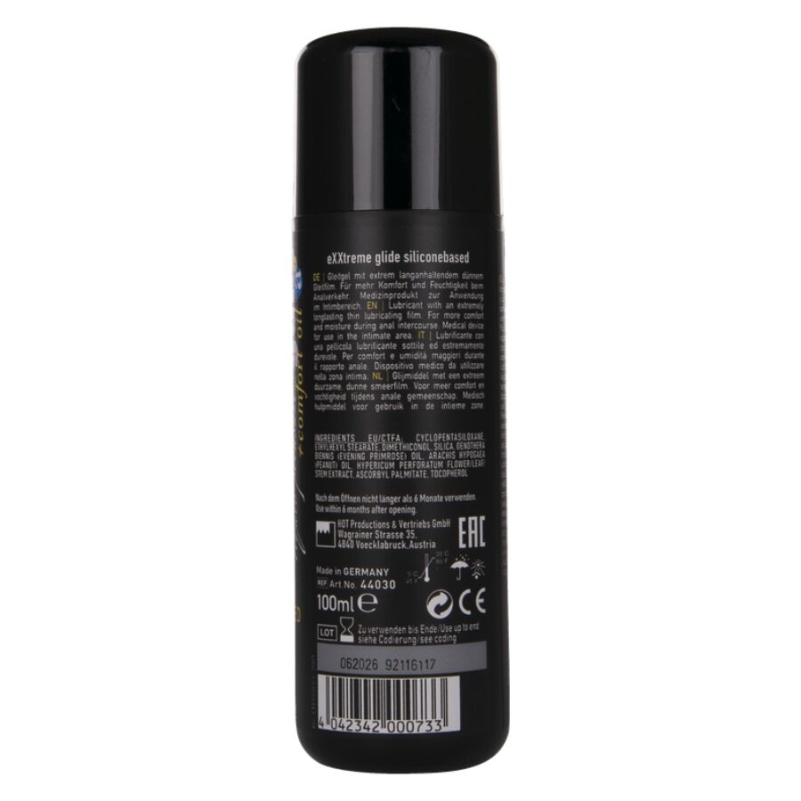 Hot-Extreme Glide Lubrificante a Base di Silicone + Comfort Oil-100 ml 3 Hot-Extreme Glide Lubrificante a Base di Silicone + Comfort Oil-100 ml · Lubrificanti (imaginea 3)