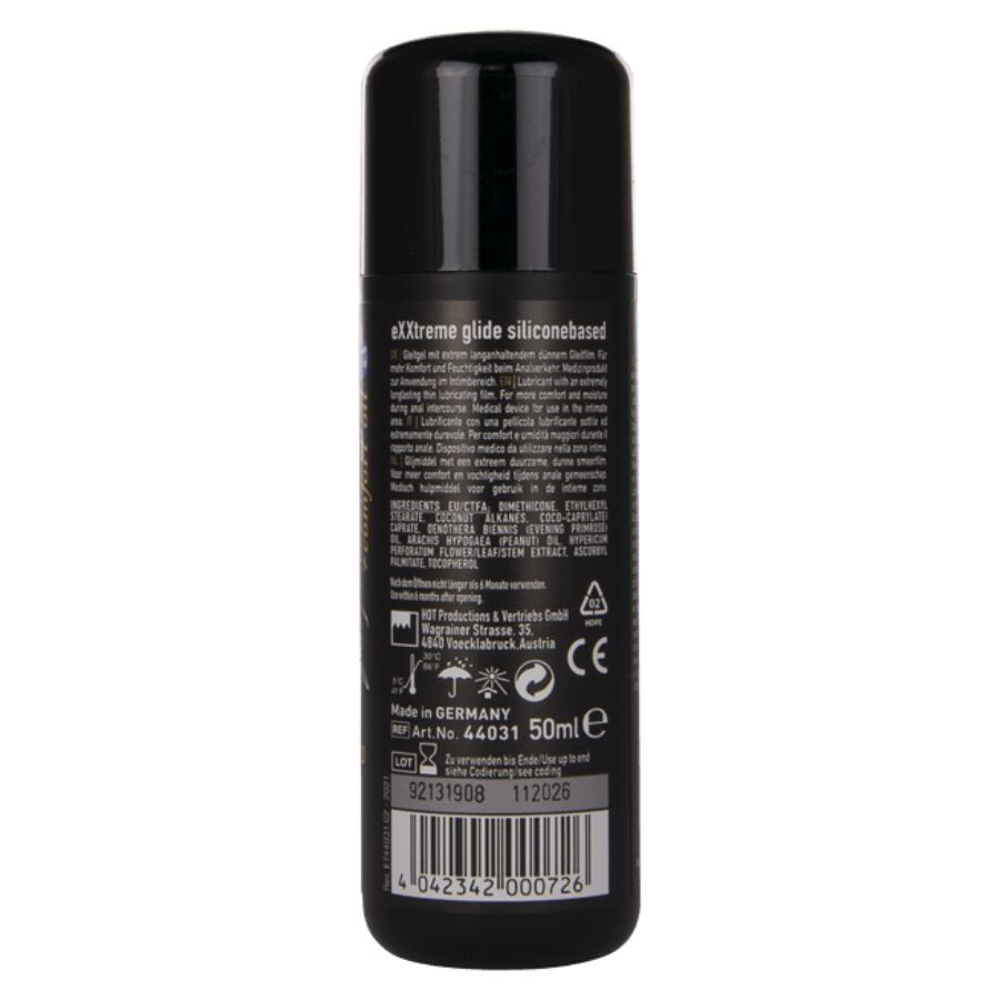 Hot-Extreme Glide Lubrificante a Base di Silicone + Comfort Oil-50 ml 2 Hot-Extreme Glide Lubrificante a Base di Silicone + Comfort Oil-50 ml · Lubrificanti (imaginea 2)