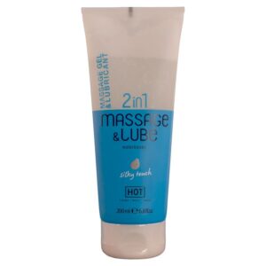 Hot-Gel Massaggio e Lubrificante 2in1 Silky Touch-200 ml