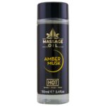 Hot-Olio da massaggio Amber & Musk-100 ml · Massaggio erotico