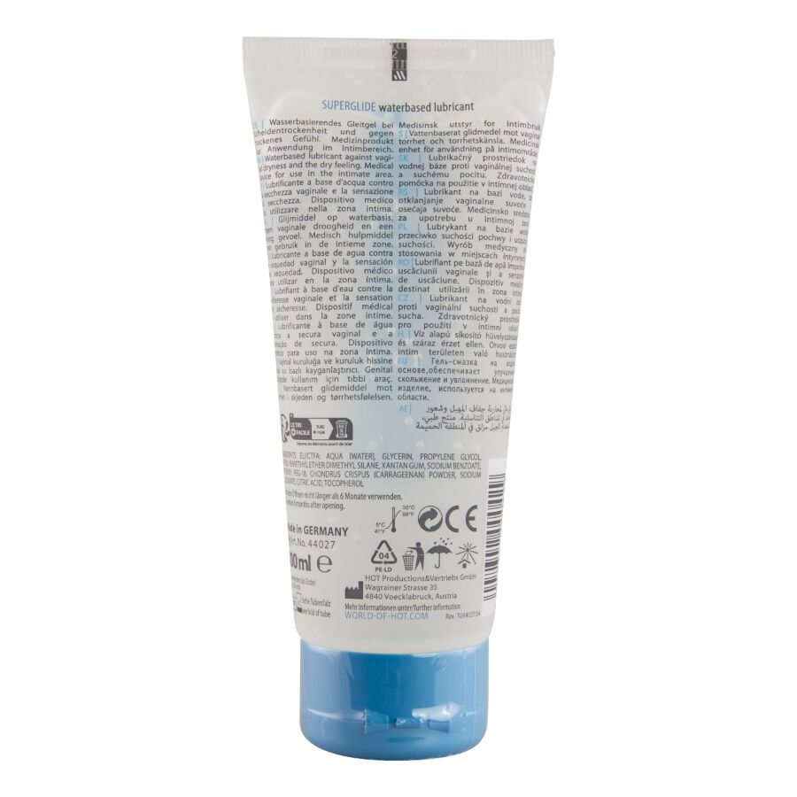 Hot-Superglide Liquid Pleasure Lubrificante a base d'acqua 100 ml 2 Hot-Superglide Liquid Pleasure Lubrificante a base d'acqua 100 ml · Lubrificanti (imaginea 2)