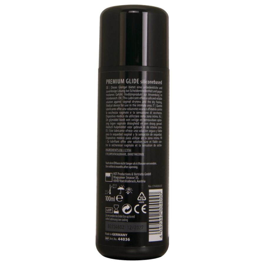 Hot-Premium Lubrificante Siliconic Glide 100 ml-Waterproof 3 Hot-Premium Lubrificante Siliconic Glide 100 ml-Waterproof · Lubrificanti (immagine 3)