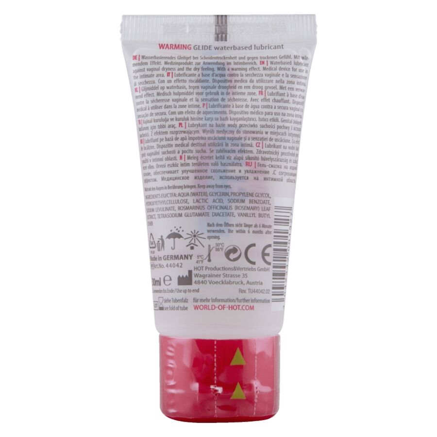 Hot-Warming Glide Lubrificante a Base Acqua con Effetto Riscaldante 2 Hot-Warming Glide Lubrificante a Base Acqua con Effetto Riscaldante · Lubrificanti (imaginea 2)