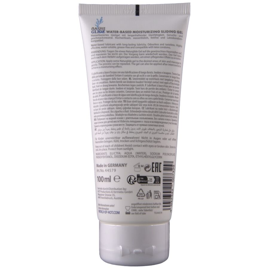 Hot-Nature Glide Lubrificante a base d'acqua 100ml 2 Hot-Nature Glide Lubrificante a base d'acqua 100ml · Lubrificanti (immagine 2)