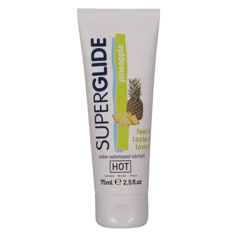 Hot-Superglide Lubrificante Commestibile a base d'acqua Ananas 75 ml
