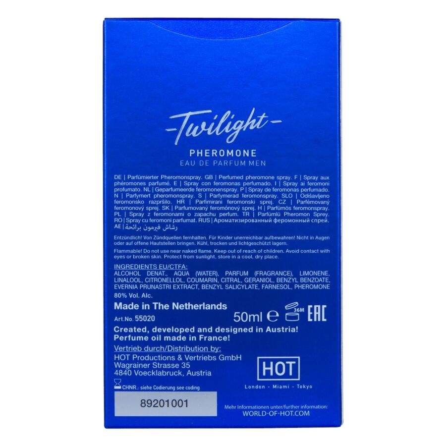 Hot-Twilight Pheromone Profumo per Uomini 50 ml · Cosmetici & Afrodisiaci (immagine 2)