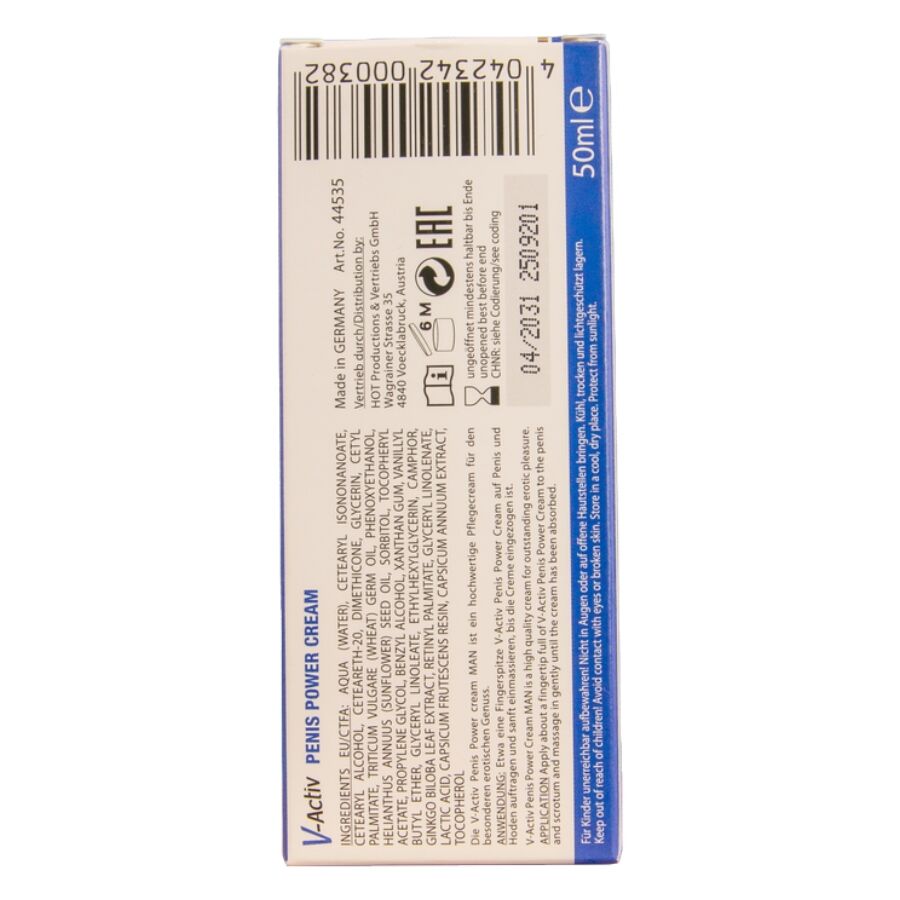 Hot-V-attivo Crema Penis Power per Uomini 50 ml 3 Hot-V-attivo Crema Penis Power per Uomini 50 ml · Afrodisiaci uomo (imaginea 3)