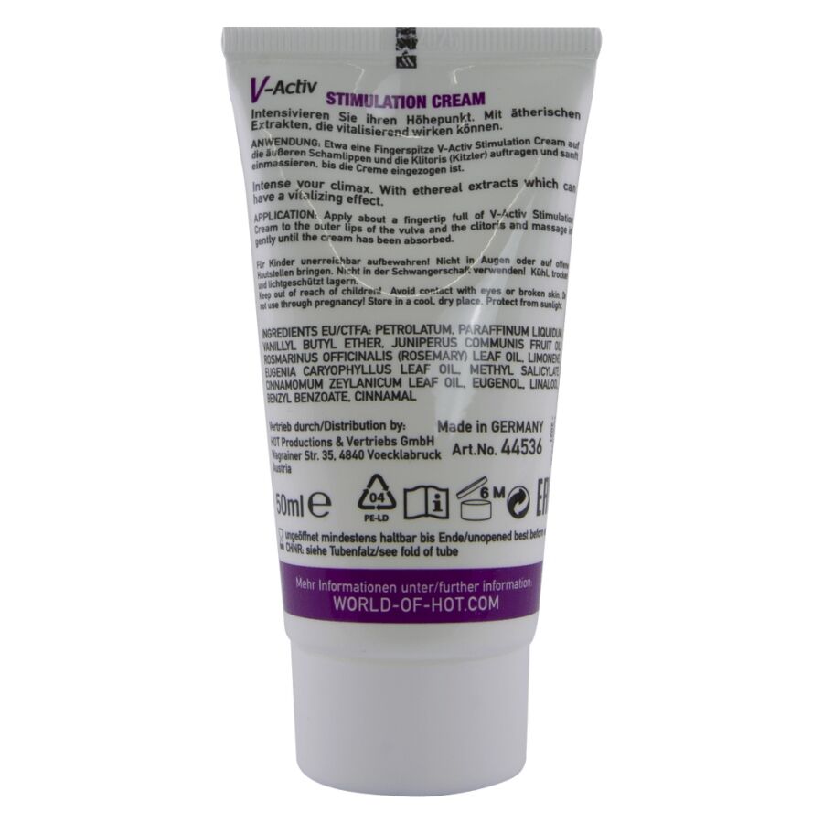 Hot-V-attivo crema stimolante per le donne 50 ml · Afrodisiaci donna (imaginea 4)