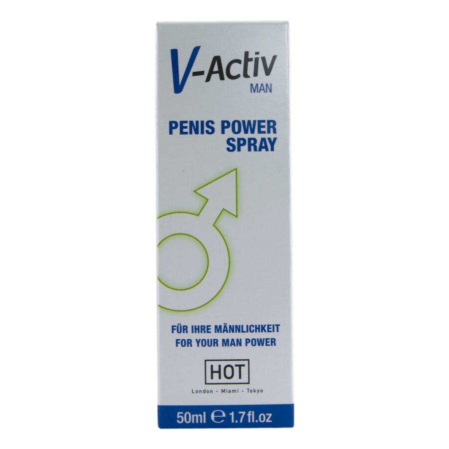 Hot-V-activ Penis Power Spray for Men 50 ml · Afrodisiaci uomo (immagine 2)