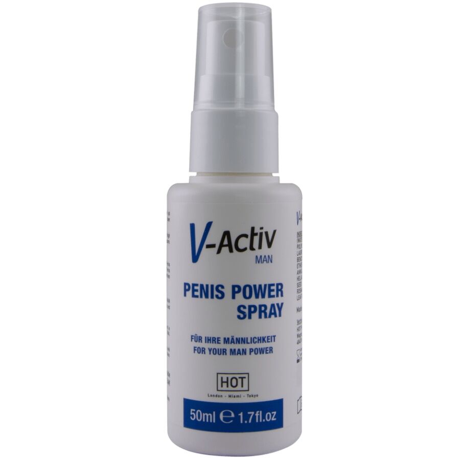 Hot-V-activ Penis Power Spray for Men 50 ml · Afrodisiaci uomo