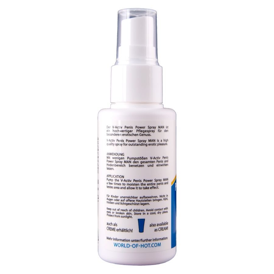 Hot-V-activ Penis Power Spray for Men 50 ml · Afrodisiaci uomo (immagine 7)