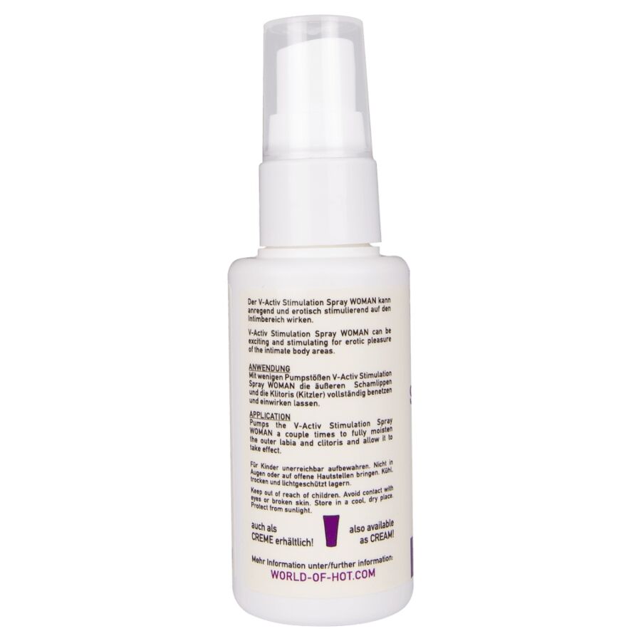 Hot-V-attivo Spray Stimolante per le Donne 50 ml · Afrodisiaci donna (imaginea 4)