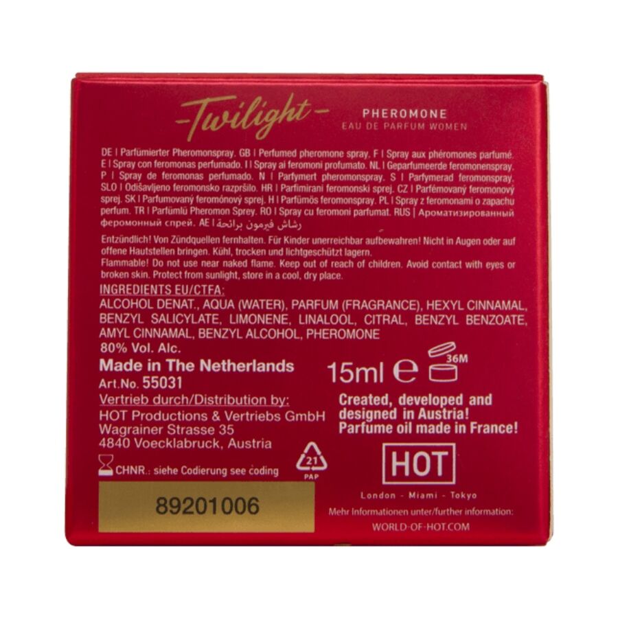 Hot-Twilight Pheromone Profumo Donna 15 ml · Profumi & Feromoni (immagine 2)