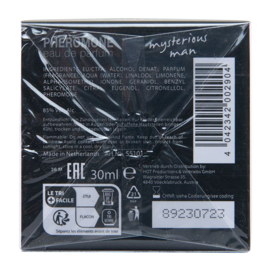 Hot-Profumo con Feromoni London Mysterious Man 30 ml 6 Hot-Profumo con Feromoni London Mysterious Man 30 ml · Profumi & Feromoni (imaginea 6)