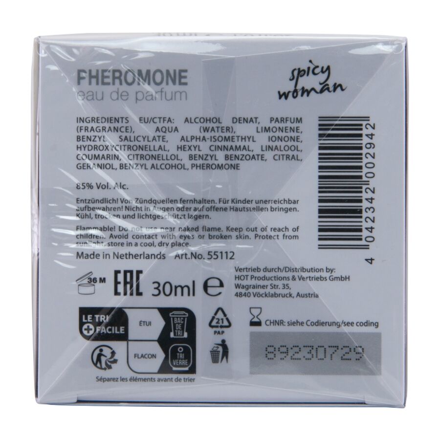 Hot-Profumo con Feromoni Miami Spicy Woman 30 ml 3 Hot-Profumo con Feromoni Miami Spicy Woman 30 ml · Profumi & Feromoni (imaginea 3)