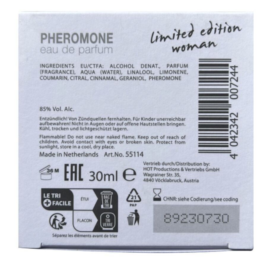 Hot-Profumo con Feromoni Dubai Edizione Limitata Donna 30 ml · Profumi & Feromoni (imaginea 5)